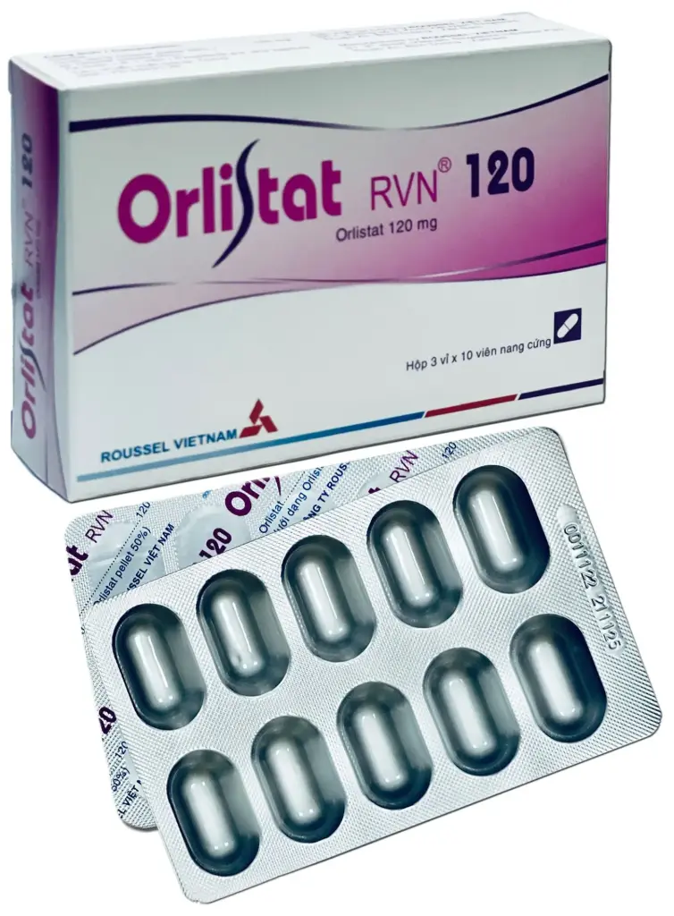 Orlistat rvn orlistat 120mg resantis (h/30v)