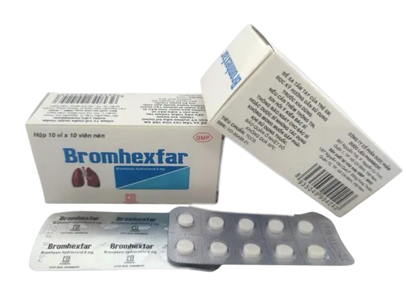 Bromhexfar bromhexin 8mg pharmedic (h/100v)