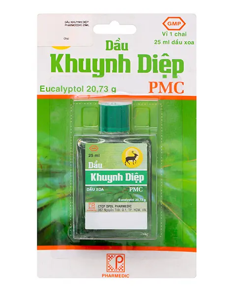 Dầu khuynh diệp pmc pharmedic (c/25ml)
