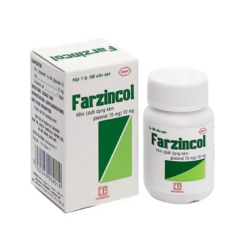 Farzincol kẽm 10mg pharmedic (c/100v)