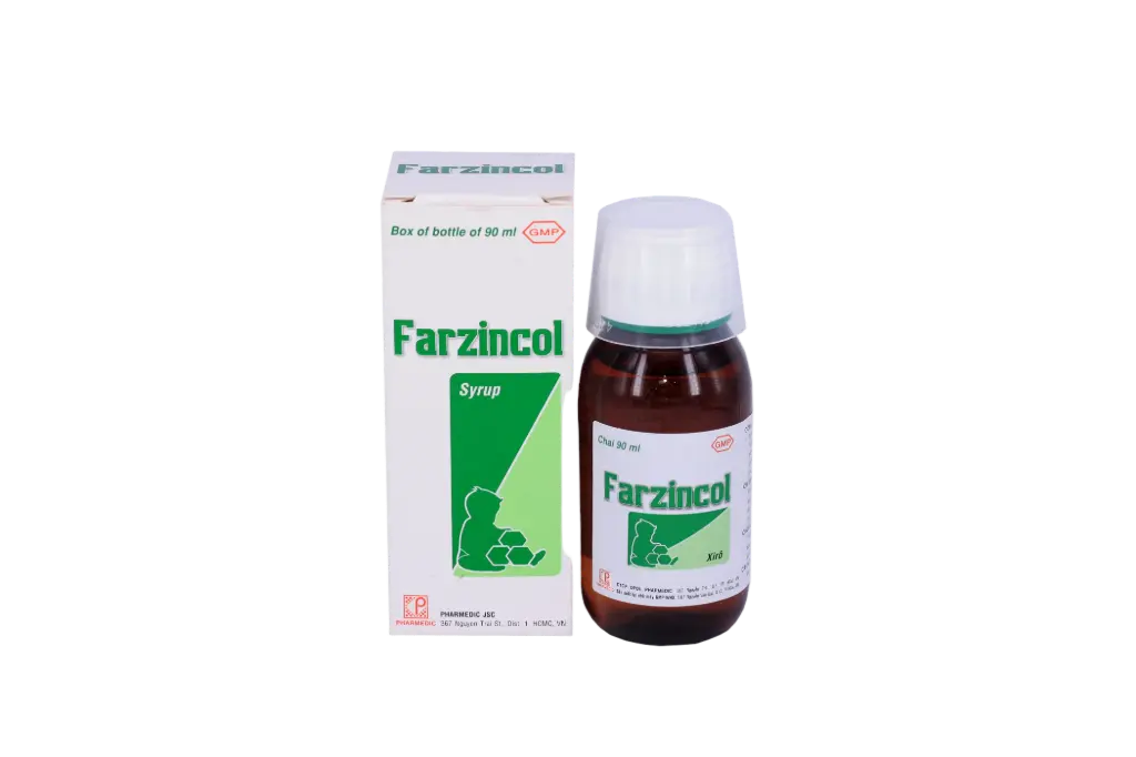 Farzincol syrup pharmedic (c/90ml)