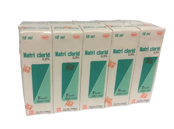 Nhỏ mắt natri clorid 0.9% pharmedic (lốc/10c/10ml)
