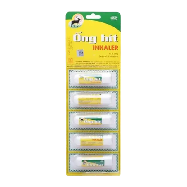 Ống hít inhaler pharmedic (dây/5c)