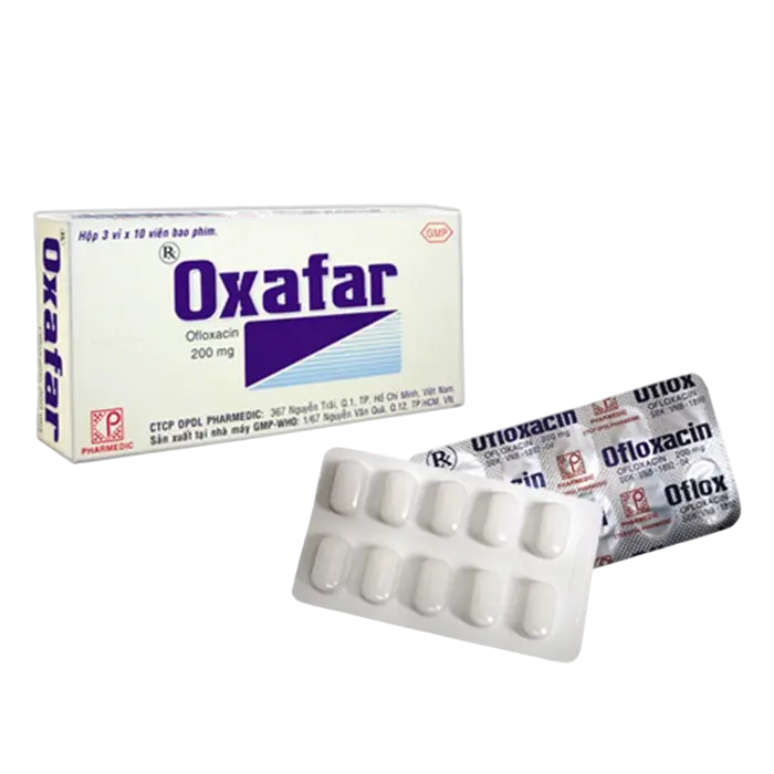 Oxafar ofloxacin 200mg pharmedic (h/30v)