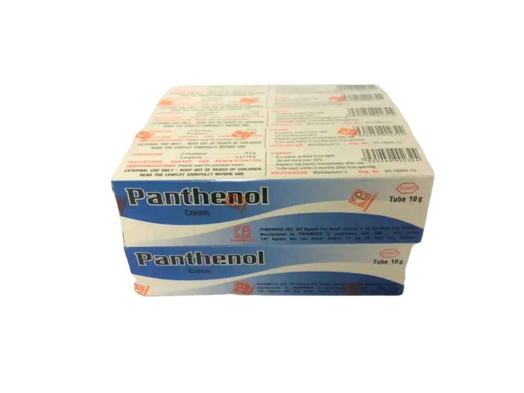 Panthenol cream pharmedic (lốc/10t/10gr)