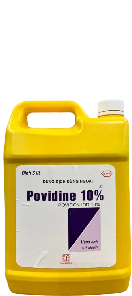 Povidine 10% pharmedic (c/5 lít)