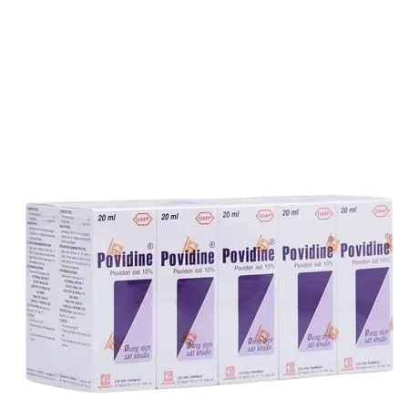 Povidine 10% pharmedic (lốc/10c/20ml)