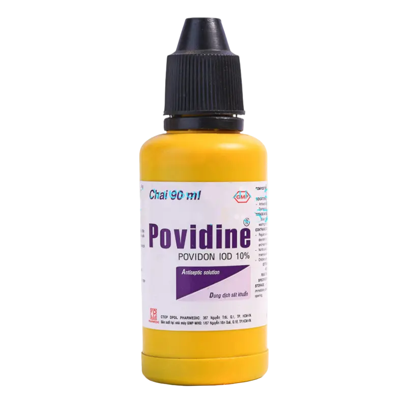 Povidine 10% Sát Khuẩn pharmedic (c/90ml)