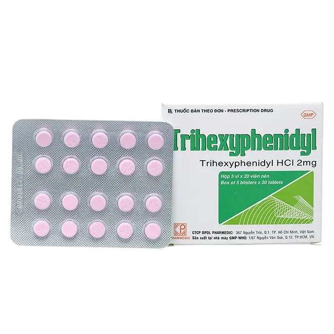 Trihexyphenidyl 2mg pharmedic (h/100v)