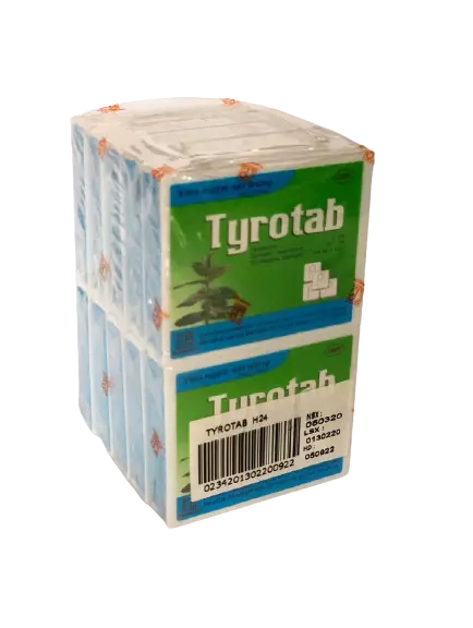 Tyrotab pharmedic (lốc/10h/24v)
