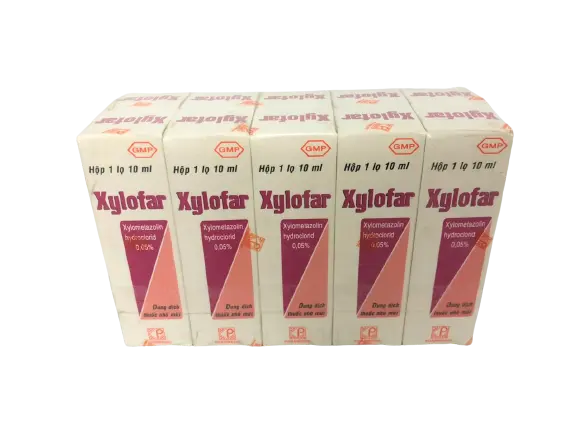 Xylofar xylometazolin 5mg pharmedic (lốc/10c/10ml)