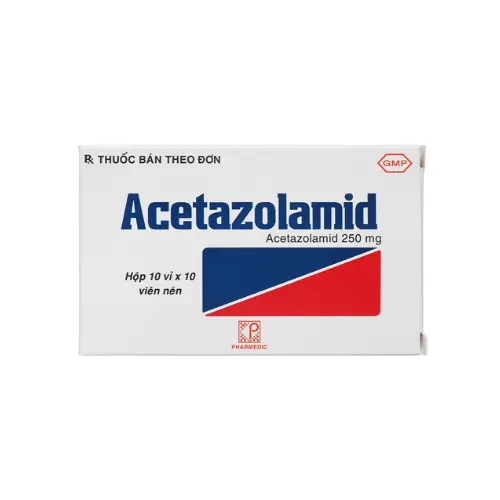 [SP00001] Acetazolamid 250mg Pharmedic (h/100v)