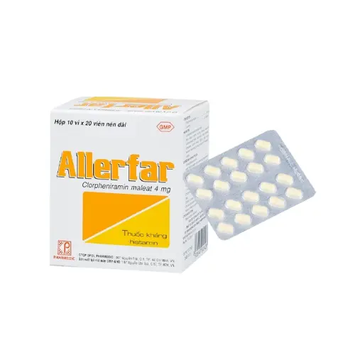 [SP00004] Allerfar clorpheniramin 4mg pharmedic (h/200v)