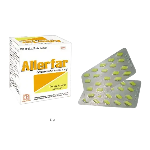 [SP00004] Allerfar clorpheniramin 4mg pharmedic (h/200v)