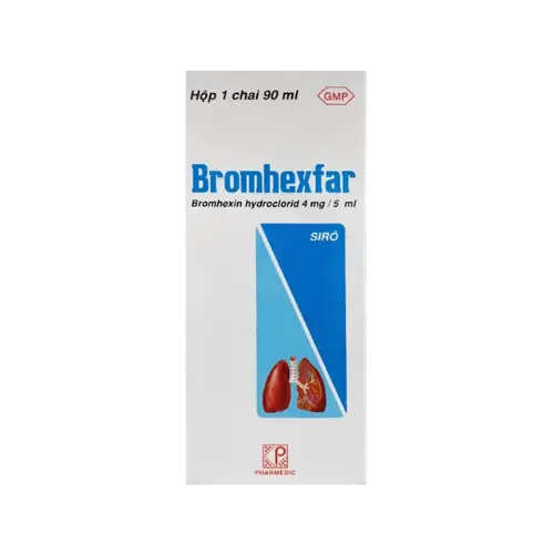 [SP00009] Bromhexfar bromhexin 4mg/5ml pharmedic (c/90ml)