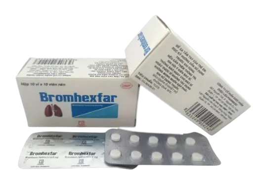 [SP00010] Bromhexfar bromhexin 8mg pharmedic (h/100v)