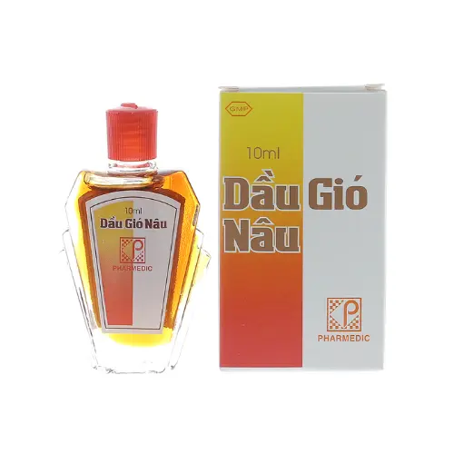 [SP00018] Dầu gió nâu pharmedic (lốc/10c/10ml)
