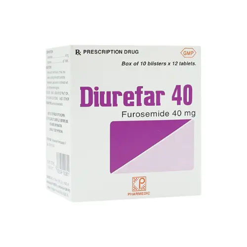 [SP00017] Diurefar furosemide 40mg pharmedic (h/120v)