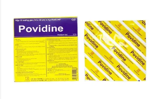 [SP00032] Gạc povidine 10cm x 10cm pharmedic (h/10m)