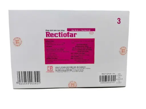 [SP00057] Rectiofar 3ml pharmedic (h/50túi)