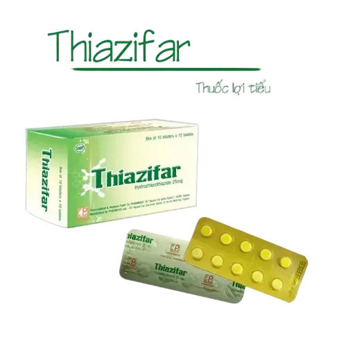 [SP00066] Thiazifar hydroclothiazid 25mg pharmedic (h/100v)