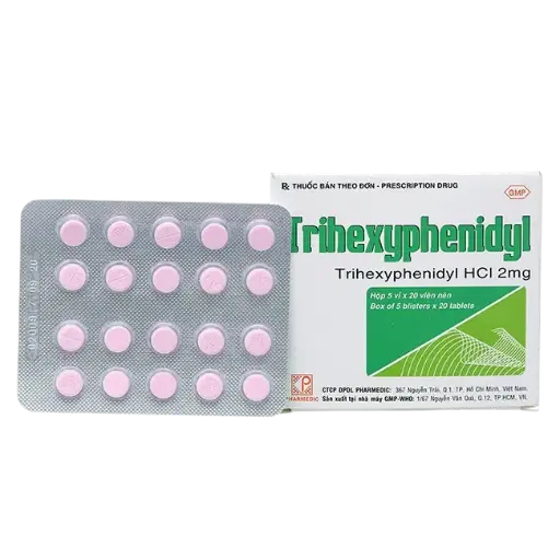 [SP00069] Trihexyphenidyl 2mg pharmedic (h/100v)