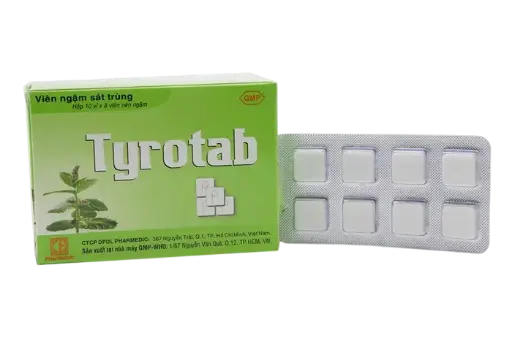 [SP00070] Tyrotab (Vỉ Bấm) pharmedic (h/80v)